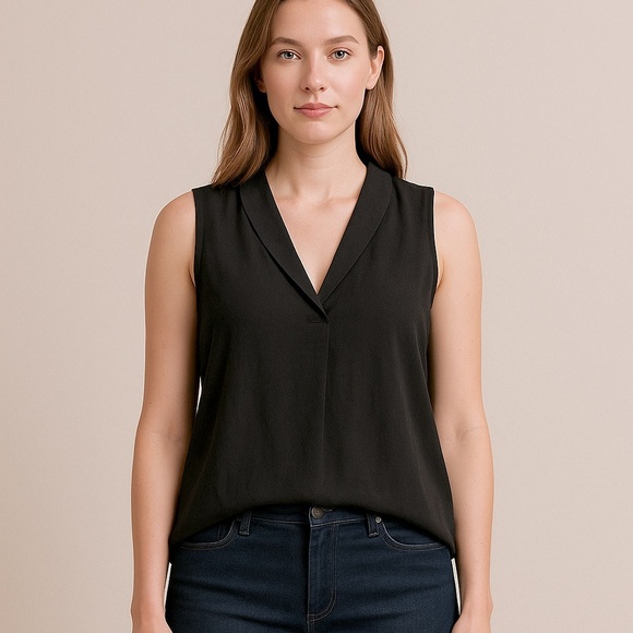 Banana Republic sheer blouse, Size Large - Picture 1 of 8